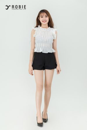 Áo sơ mi tay phồng RB27